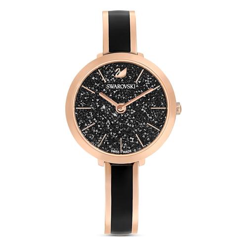 Soldes Montre Femme Noir Swarovski Promos et r ductions Hiver